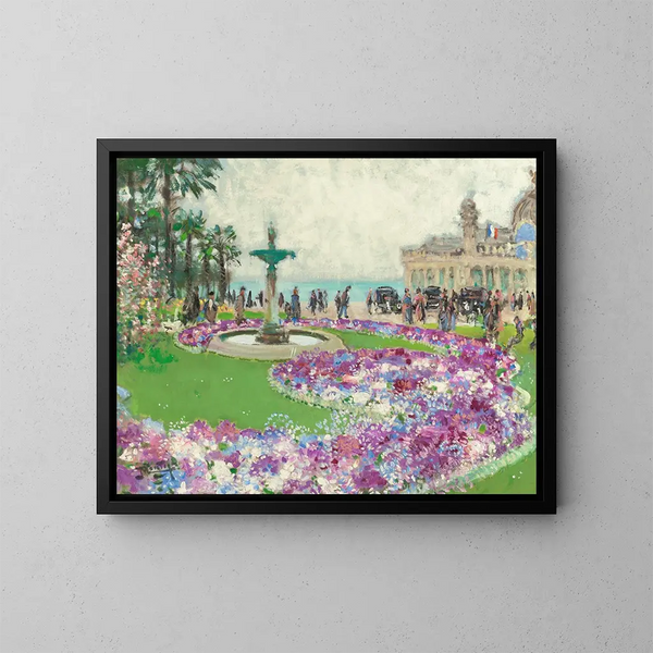 El Casino - Pierre-Eugène Montzin — cuadro enmarcado en la pared