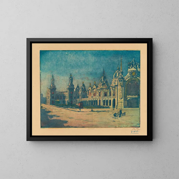 Palais des Arts Décoratifs - Pierre-Marcel Roy — cuadro enmarcado en la pared