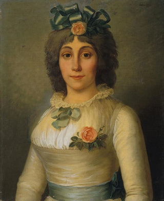 PierreNicolas Selles - Portrait de femme autrefois identifie comme AnneJosphe Throigne de Mricourt.webp