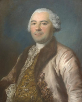 Pierre Bernard - Portrait dhomme en habit vieux rose doubl de fourrure.webp