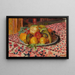 Fruit Plate Painting - Pierre Bonnard — framed artwork on a wall