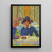 En el casino - Pierre Bonnard — cuadro enmarcado en la pared