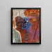 Conversación en Arcachon - Pierre Bonnard — cuadro enmarcado en la pared