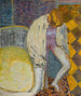 a woman coming out of the bath - Pierre Bonnard — artwork view