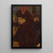 Woman with a Hairpin - Pierre Bonnard — framed artwork on a wall