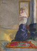 Young woman undressing - Pierre Bonnard — artwork view