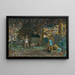 Juegos infantiles en Grand-Lemps - Pierre Bonnard — cuadro enmarcado en la pared