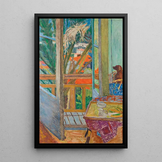 Pierre Bonnard - La portefentre avec chien.webp