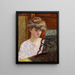 Misia al piano Retrato de Misia Natanson - Pierre Bonnard — cuadro enmarcado en la pared
