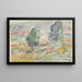 Paisaje de Vernon - Pierre Bonnard — cuadro enmarcado en la pared