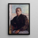 Portrait of Dr. Maurice Girardin - Pierre Bonnard — framed artwork on a wall