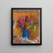 Blue Pot Painting - Pierre Bonnard — framed artwork on a wall