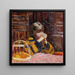 Reflection - Pierre Bonnard — framed artwork on a wall