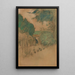 Vista de Vernon - Pierre Bonnard — cuadro enmarcado en la pared