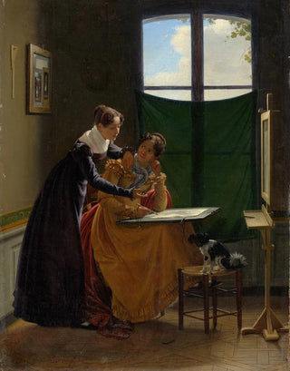 Pierre Duval Le Camus - The Drawing Lesson.webp