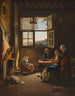 Dos veteranos jugando a la piqueta - Pierre Duval Le Camus — vista de la obra