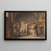 Jeanne d'Arc imprisoned in Rouen - Pierre Henri Révoil — framed artwork on a wall