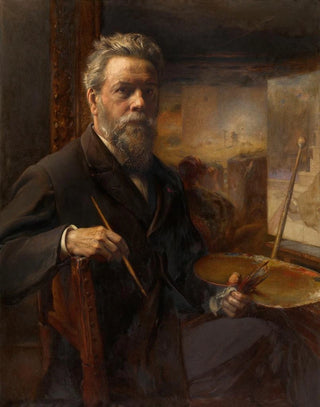 Pierre Jean Van der Ouderaa - Self Portrait.webp