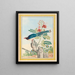Plants of China Pl.071 - Pierre Joseph Buchoz — framed artwork on a wall