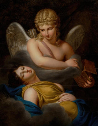 Pierre Joseph Clestin Franois - Cupid removing the sleeping spell from Psyche.webp