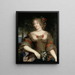 Françoise-Marguerite de Sévigné, Countess of Grignan 1648-1705 - Pierre Mignard — framed artwork on a wall