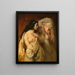 Secret d'amour - Pierre Olivier Joseph Coomans — framed artwork on a wall