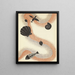 The Wind by Pierre Pinsard — framed art print on a wall