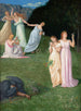 El Muerte y las Jóvenes Chicas - Pierre Puvis de Chavannes — vista de la obra