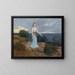El Fe en las Grèves - Pierre Puvis de Chavannes — cuadro enmarcado en la pared