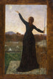 El globo - Pierre Puvis de Chavannes — cuadro enmarcado en la pared