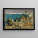 Marsella, puerta de Oriente - Pierre Puvis de Chavannes — cuadro enmarcado en la pared