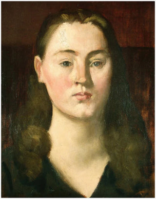 Pierre Puvis de Chavannes - Portrait of Baroness Lefvre.webp