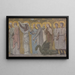 Procesión de santos mártires 3 - Pierre Puvis de Chavannes — cuadro enmarcado en la pared