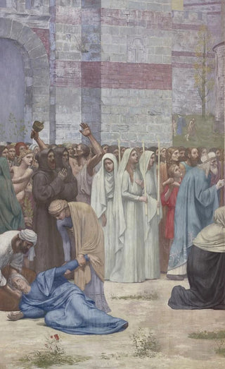 Pierre Puvis de Chavannes - Sainte Genevive ravitaillant Paris assig.webp