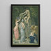 El Prensa - Pierre Puvis de Chavannes — cuadro enmarcado en la pared