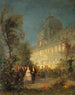 Night Festival at the Tuileries on June 10, 1867, on the occasion of the visit of foreign sovereigns to the Universal Exhibition - Pierre Tétar van Elven — artwork view