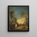 Night Festival at the Tuileries on June 10, 1867, on the occasion of the visit of foreign sovereigns to the Universal Exhibition - Pierre Tétar van Elven — framed artwork on a wall