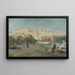 El puerto de Jaffa - Pierre Tetar van Elven — cuadro enmarcado en la pared