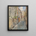 Montmartre - Pierre Thévenet — cuadro enmarcado en la pared