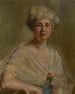 Retrato de una mujer - Pierre Troubetzkoy — vista de la obra