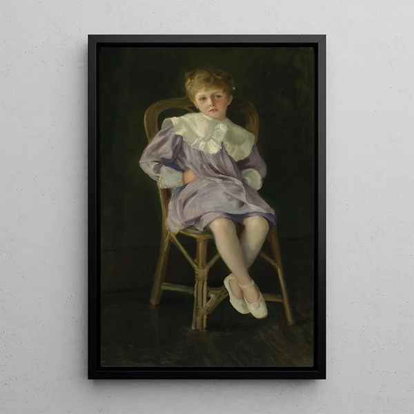 Retrato de Anthony Eden, 1er conde de Avon, 1897-1977 niño - Pierre Troubetzkoy — cuadro enmarcado en la pared