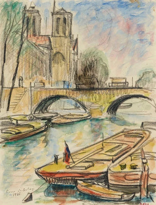 Pierre de Belay - NotreDame et le pont SaintMichel.webp
