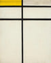 Composición con doble línea y amarillo - Piet Mondrian — vista de la obra