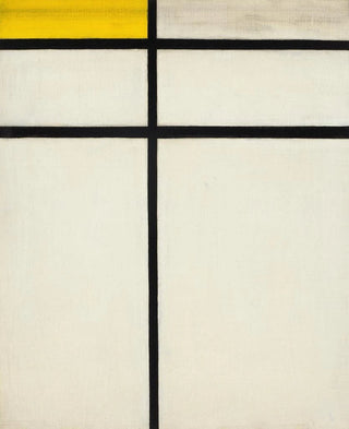 Piet Mondrian - Composition with Double Line and Yellow.webp