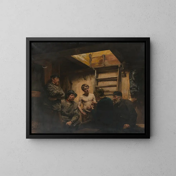 The Seal of the Sailor - Piet Verhaert — framed artwork on a wall