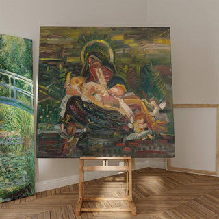 Pietà - Arnold Peter Weisz-Kubincan | Reproduction Tableau Décoration murale affiche copie