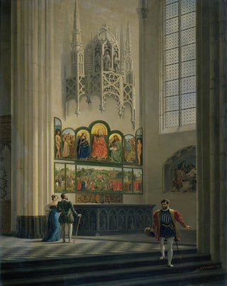 PieterFrans De Noter - The Ghent Altarpiece by the van Eyck Brothers in St Bavo Cathedral in Ghent.webp