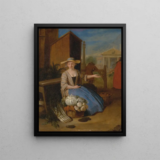 Pieter Angillis - Vegetable Seller Covent Garden.webp