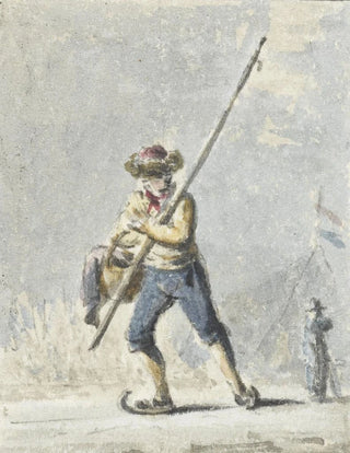 Pieter Bartholomeusz Barbiers - Schaatsenrijder.webp