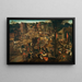 Una feria del pueblo - Pieter Brueghel el Joven — cuadro enmarcado en la pared